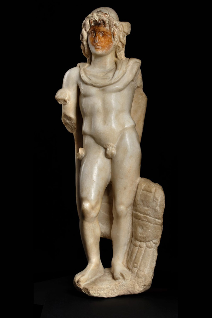 Statue d'un dioscure