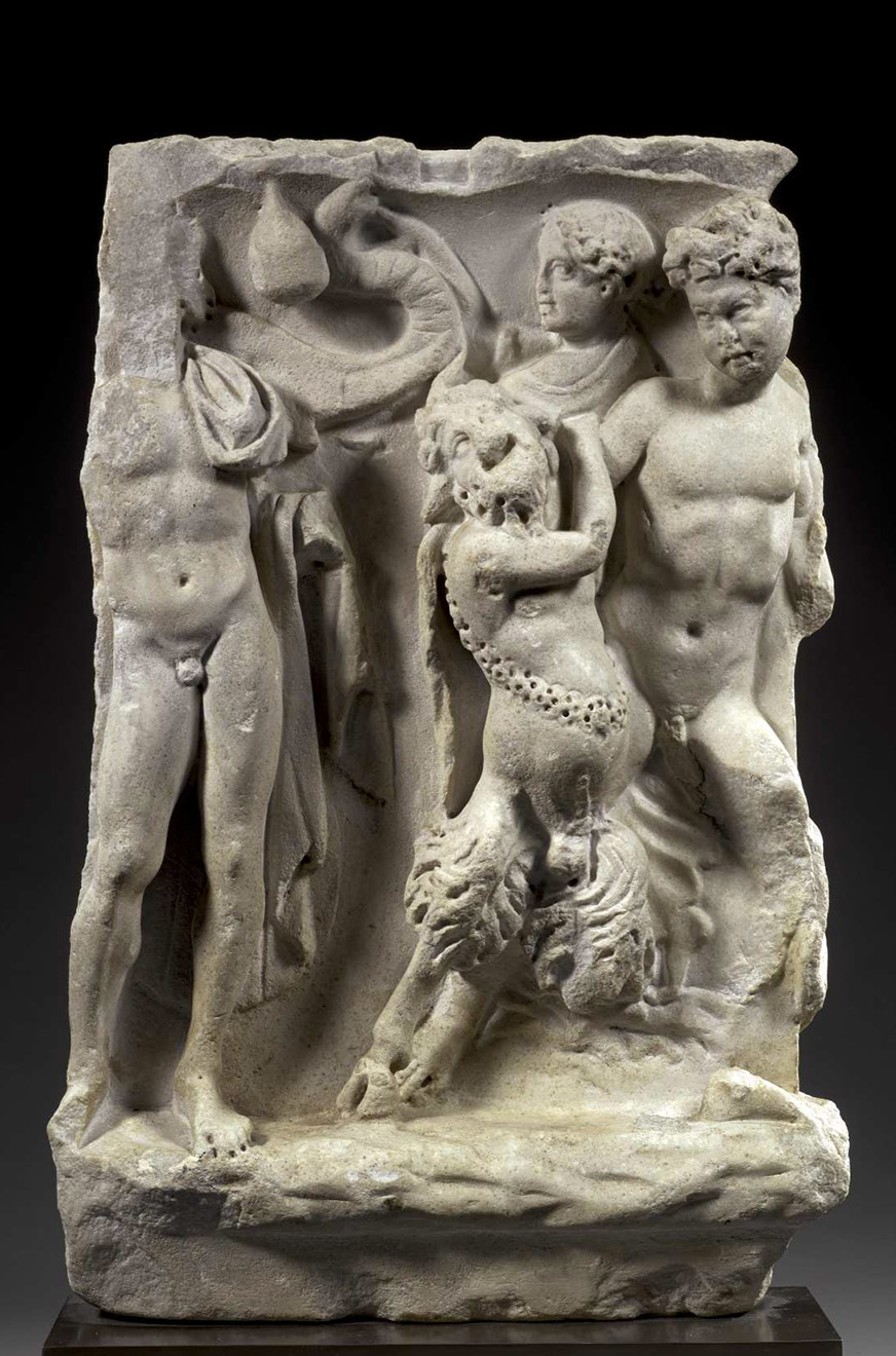 Fragment de sarcophage